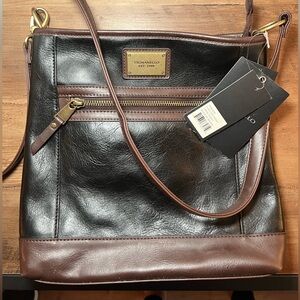 NWT Tignanello crossbody leather bag